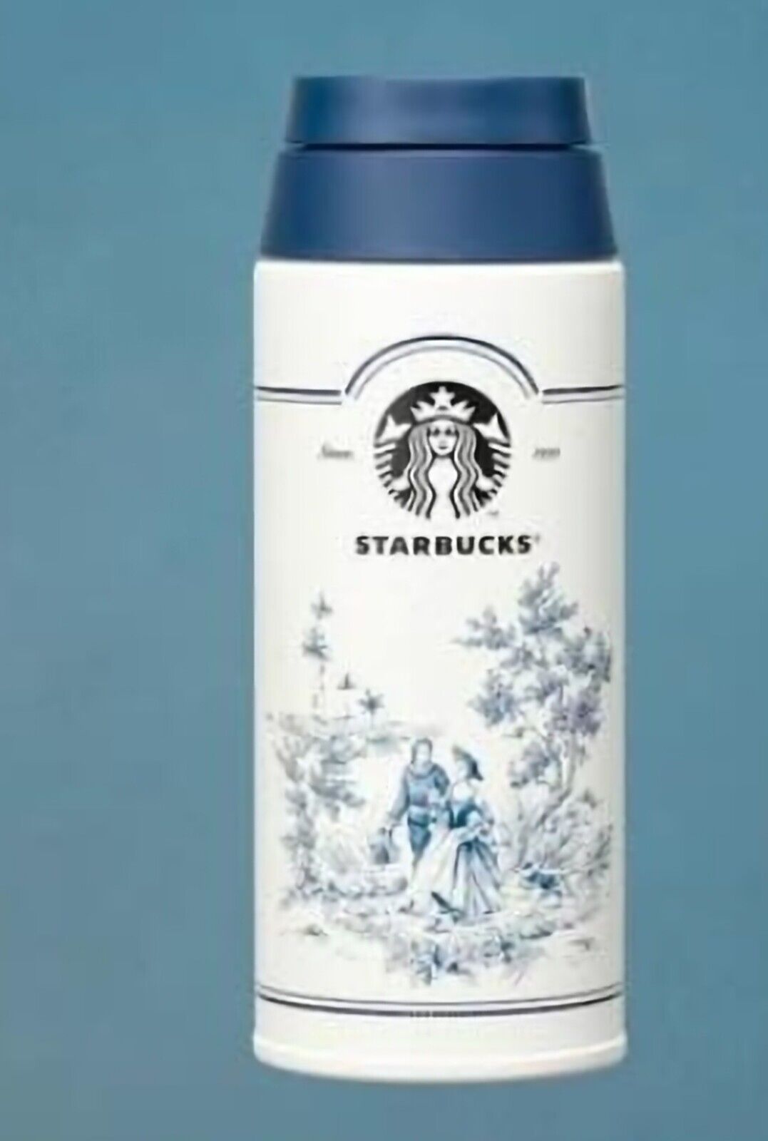 Starbucks Korea 2024 French Summer Carry Handle Thermos Bottle 500ml