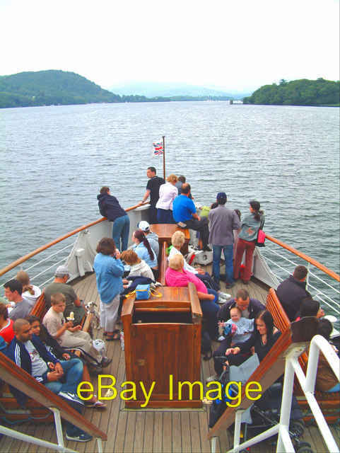 Photo 6x4 The view from up above Bowness-On-Windermere The Lake Windermer c2004