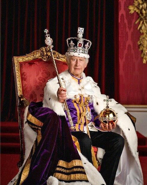 KING CHARLES III OF THE UNITED KINGDOM Glossy 8x10 Photo Prince of Wales Poster