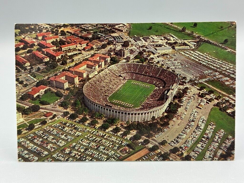 Vintage LSU LOUISIANA STATE UNIVERSITY Football TIGER STADIUM Postcard