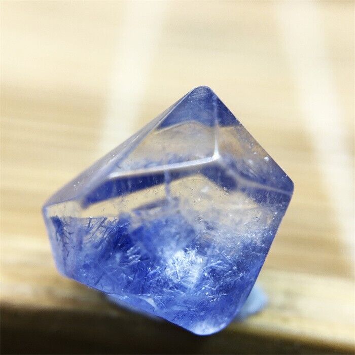 3.6Ct Very Rare NATURAL Beautiful Blue Dumortierite Crystal Specimen