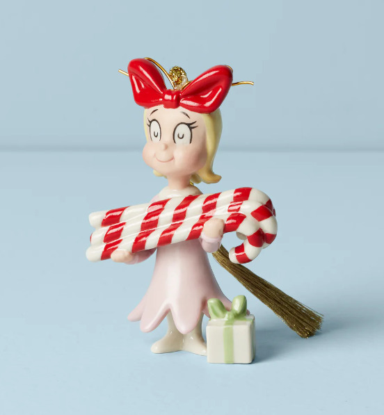 NIB $80 LENOX ~The Grinch Who Stole Christmas~ Cindy Lou Who Porcelain Ornament