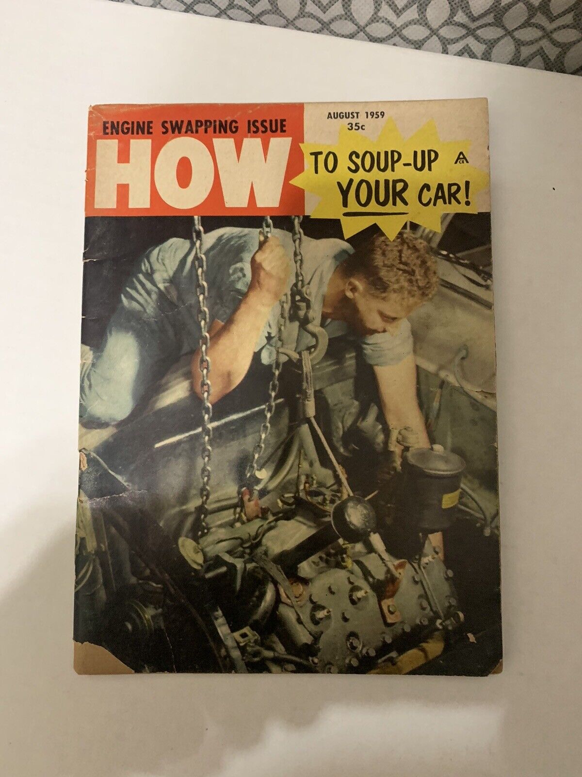 1959 How to soup up your car ( engine swapping ) magazine