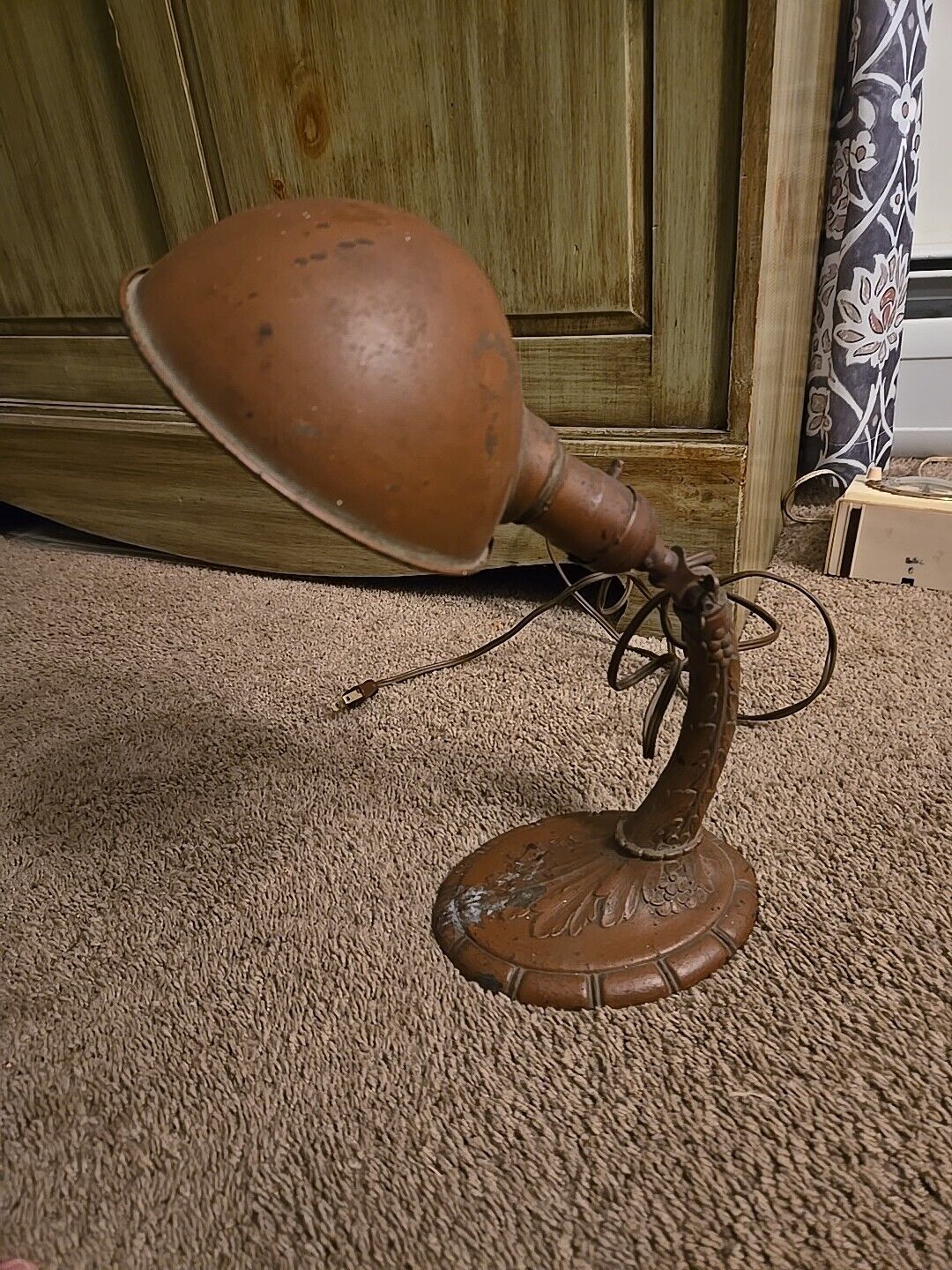 Vintage Milller Adjustable Art Deco Desk Lamp