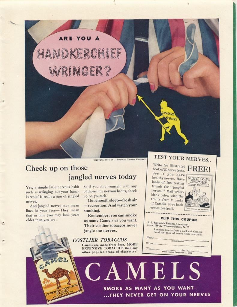 Magazine Ad - 1934 - Camel Cigarettes