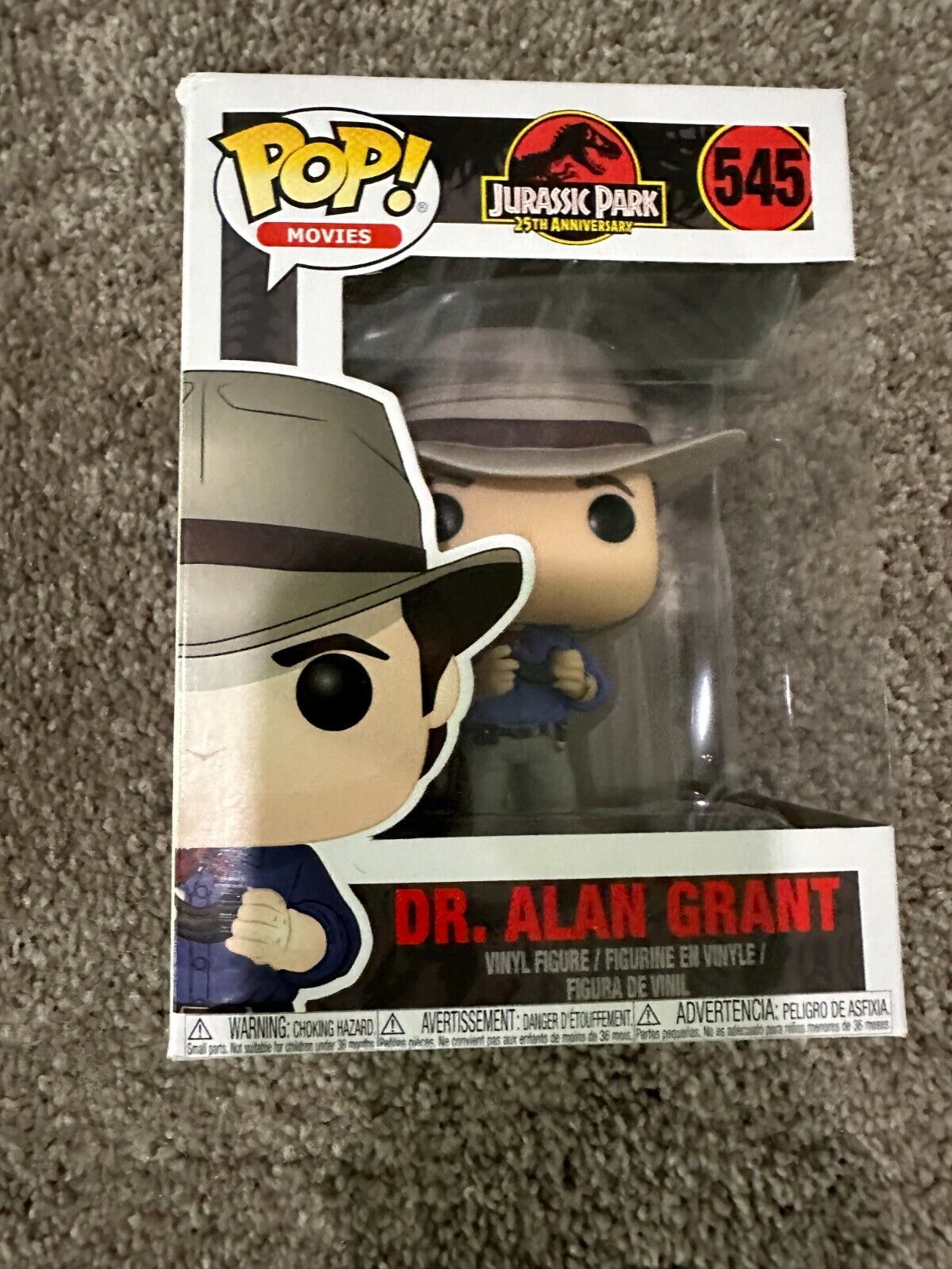 POP Doll Jurassic Park	Dr. Alan Grant	545