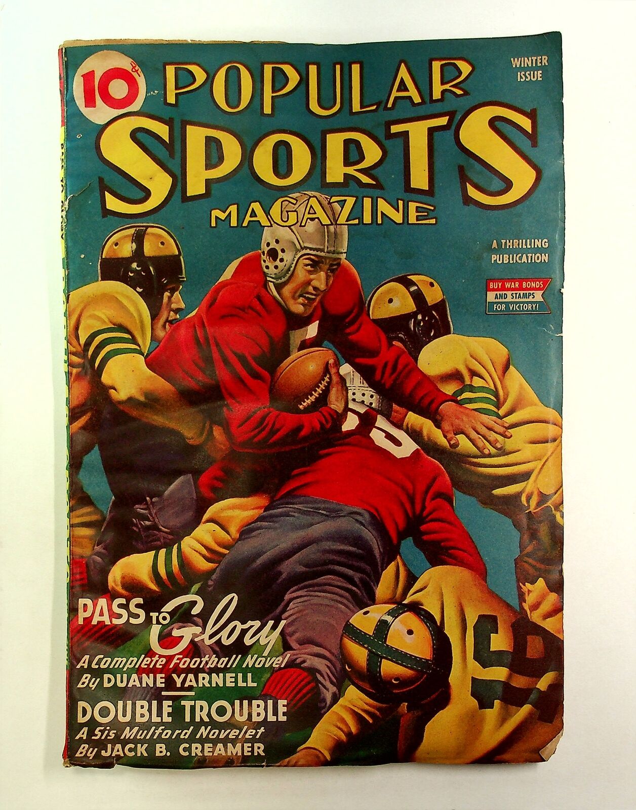 Popular Sports Magazine Pulp Jan 1944 Vol. 11 #3 GD+ 2.5