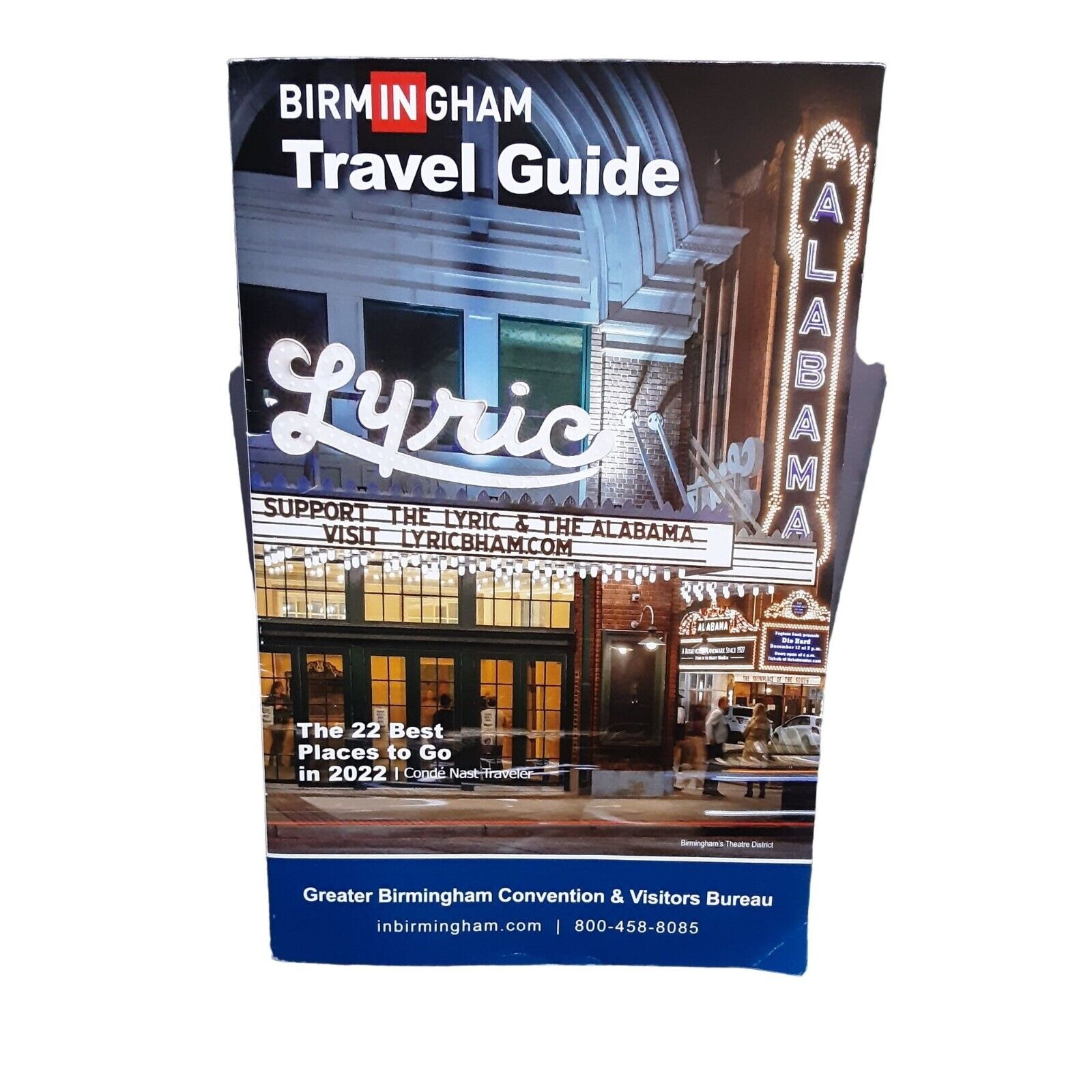 2022 Birmingham Alabama Travel Guide Brochure