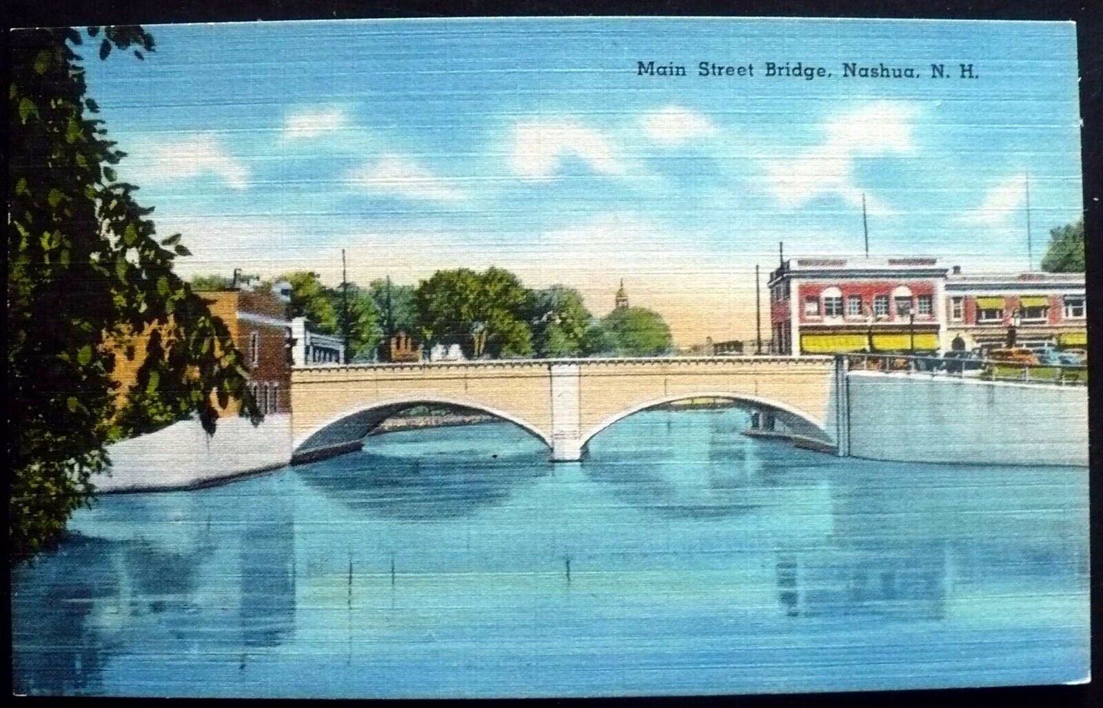 1940s Main Street Bridge, Nashua, New Hampshire