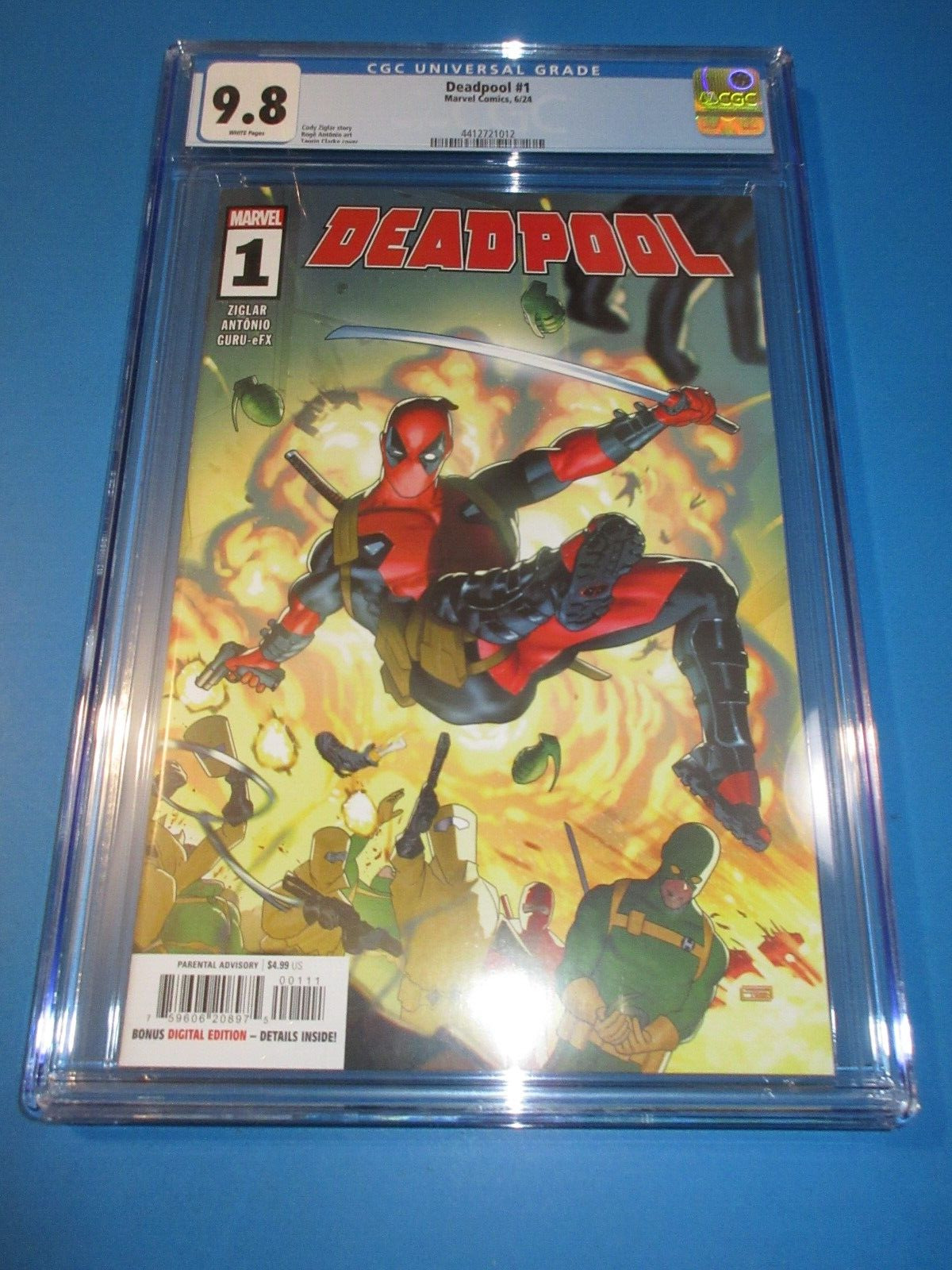 Deadpool #1 New Series CGC 9.8 NM/M Gorgeous Gem Wow
