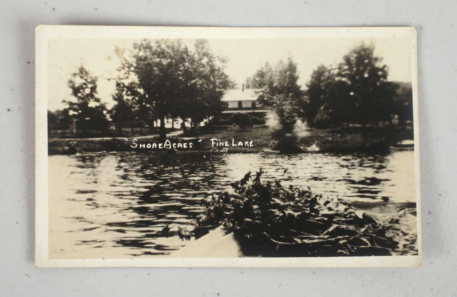 Vintage Postcard Fine Lake Michigan 1923 Shore Acres 