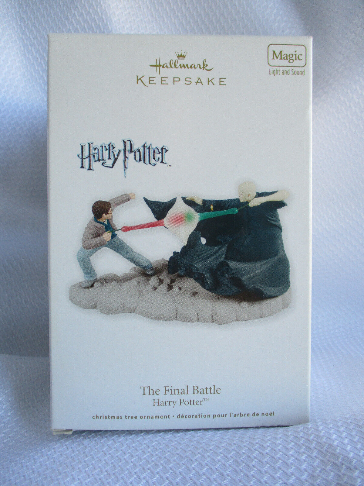 2012 Hallmark Ornament Harry Potter The Final Battle NIB