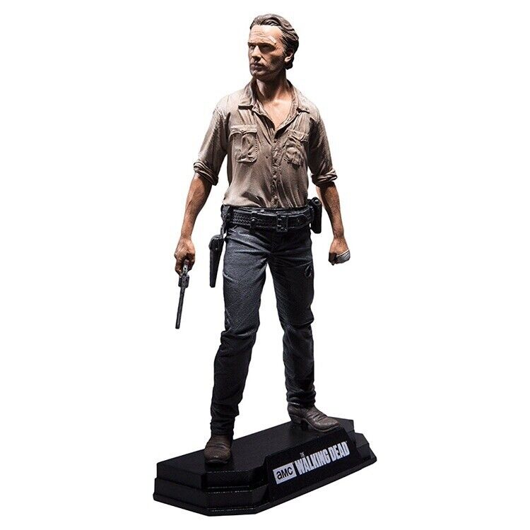 The Walking Dead PVC Action Figure Rick Grimes Statue Collection Model Toy