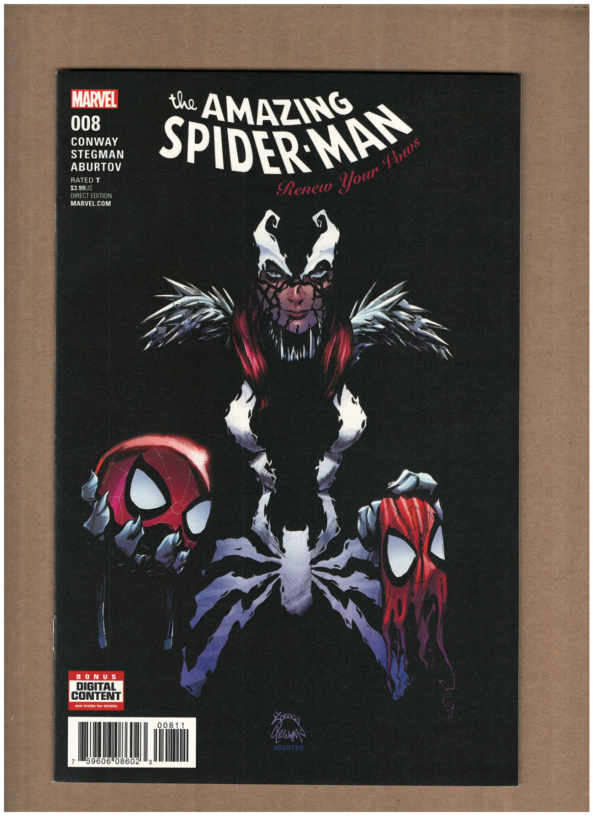 Amazing Spider-man Renew Your Vows #8 Marvel Comics 2017 VENOM NM- 9.2
