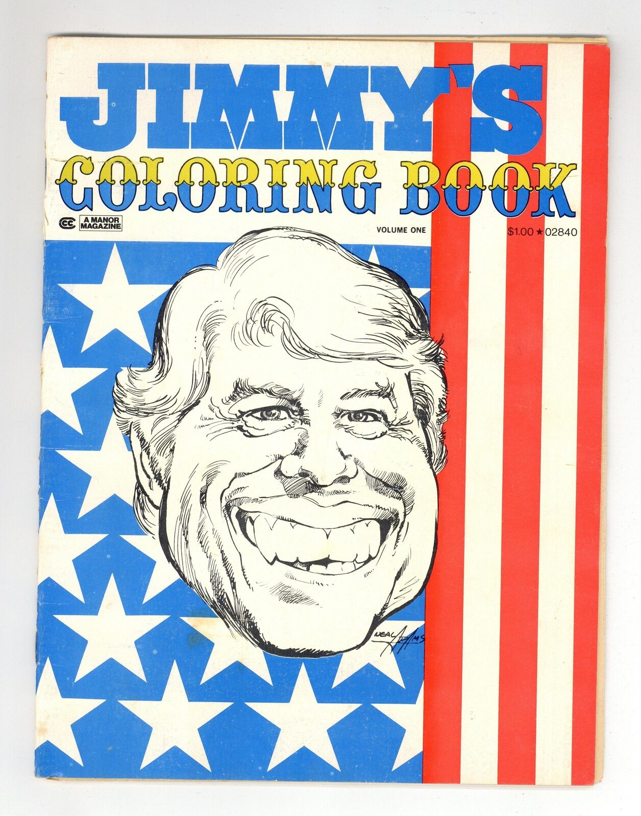 Jimmy\'s Coloring Book #1 GD+ 2.5 1976 Low Grade