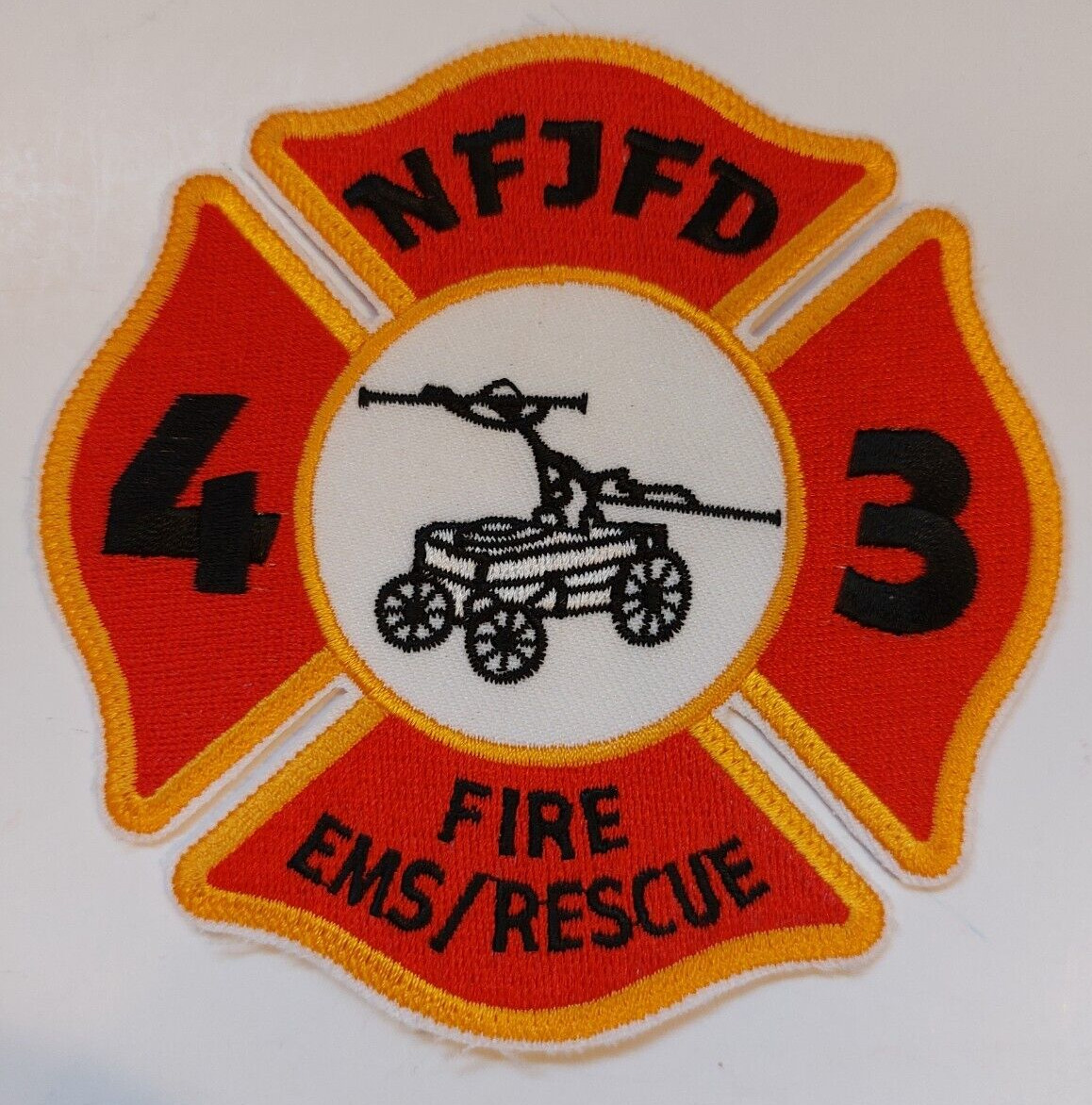 NFJFD Fire EMS/ Rescue Patch 4\
