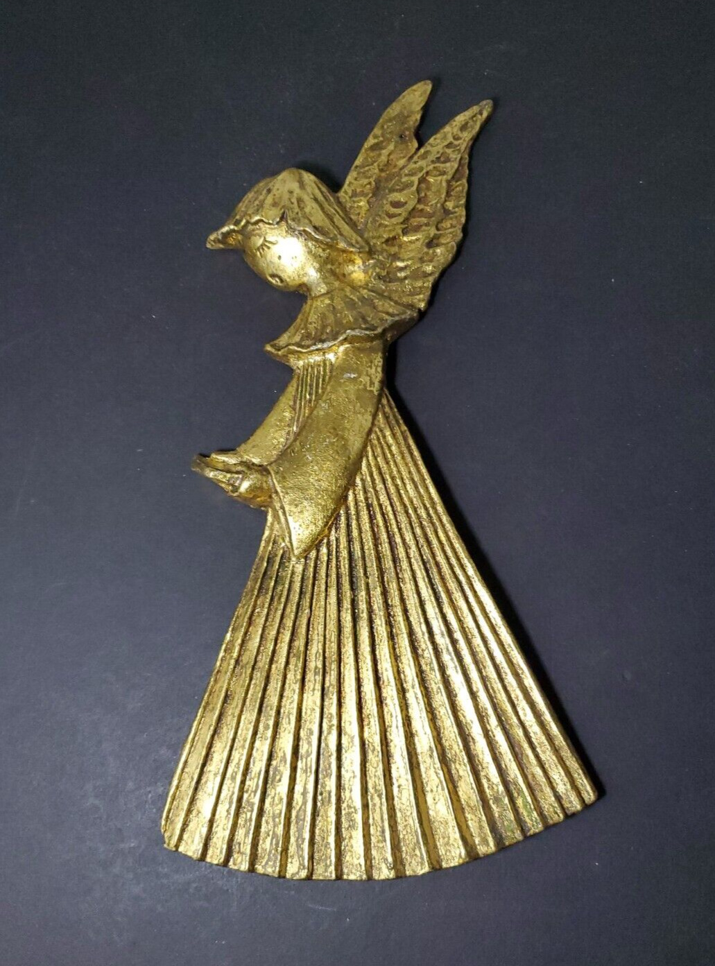 Angel Choir Wall Hanger - Italy Authentic VINTAGE Gold Finish RARE WHOLESALE