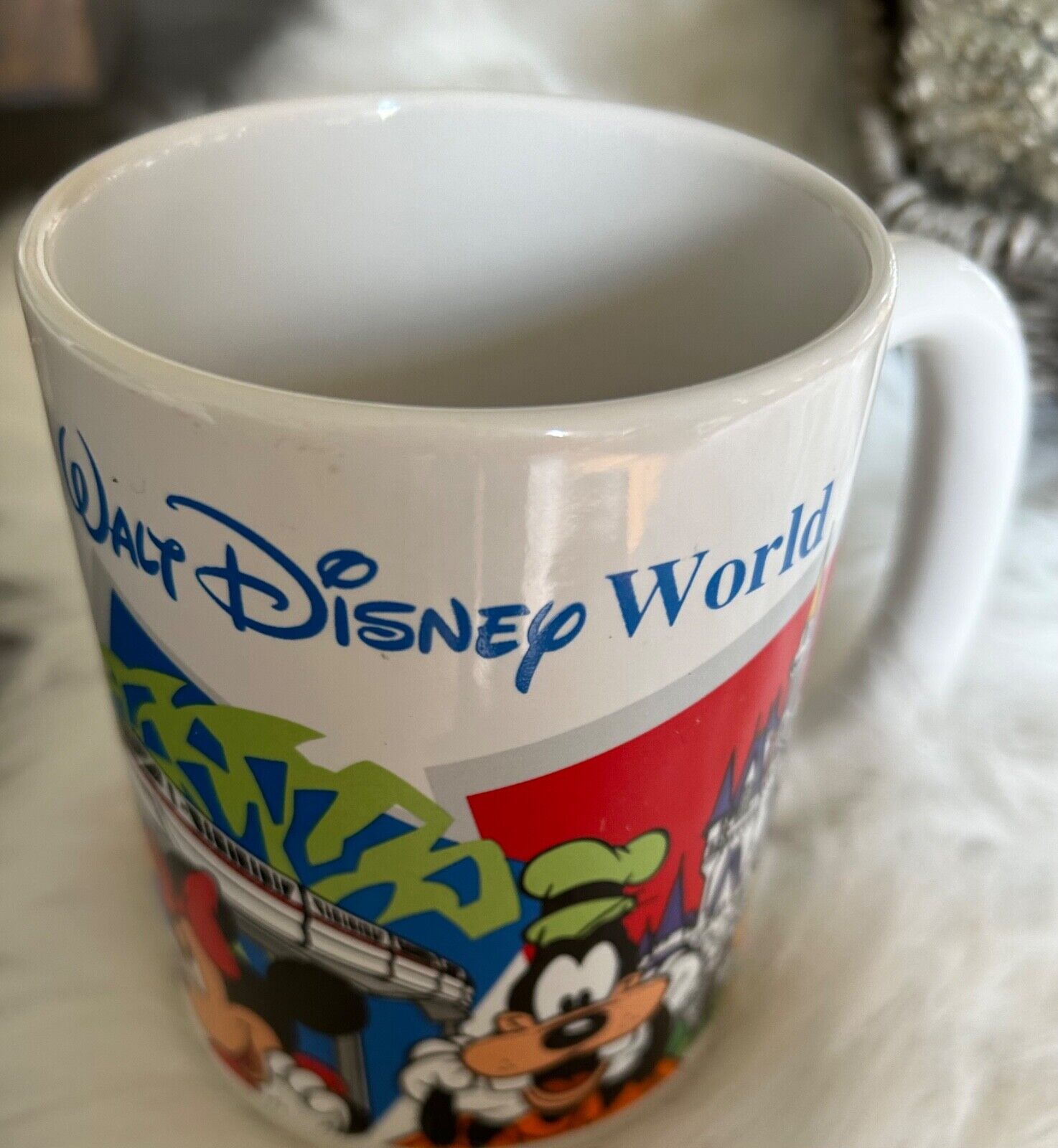 Vintage Walt Disney World Grandpa Mug  Stamped Thailand