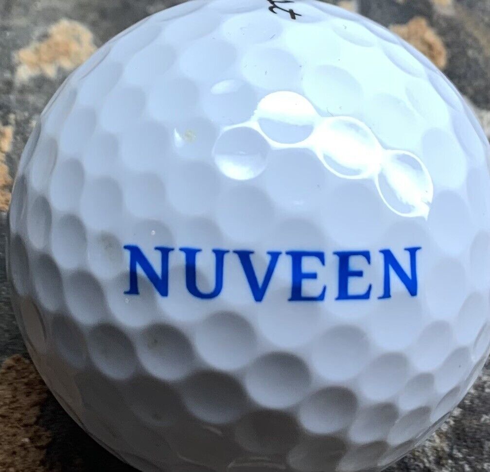 Nuveen Logo Golf Ball. Good Condition 