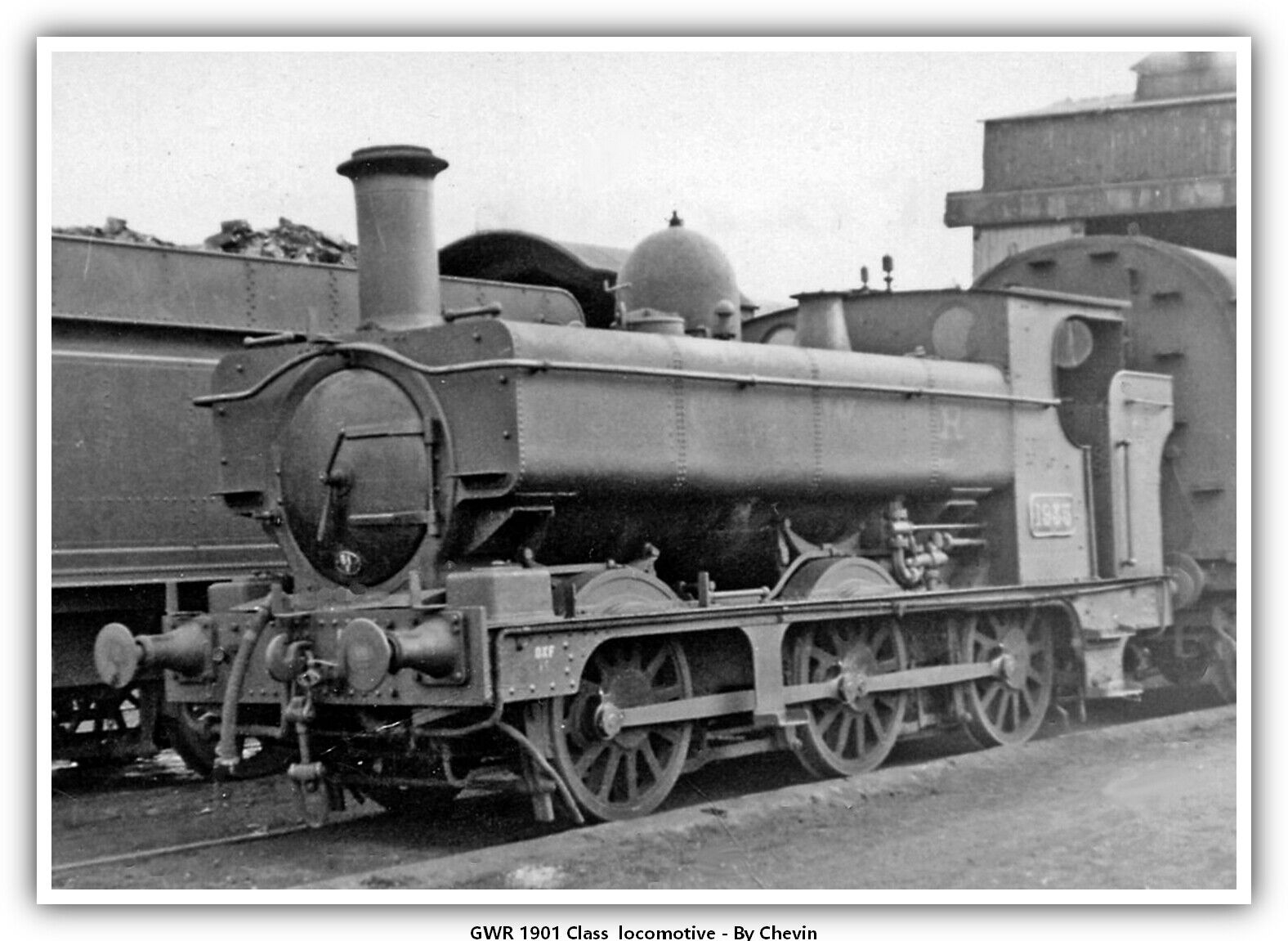 GWR 1901 Class  railroad Train Railway