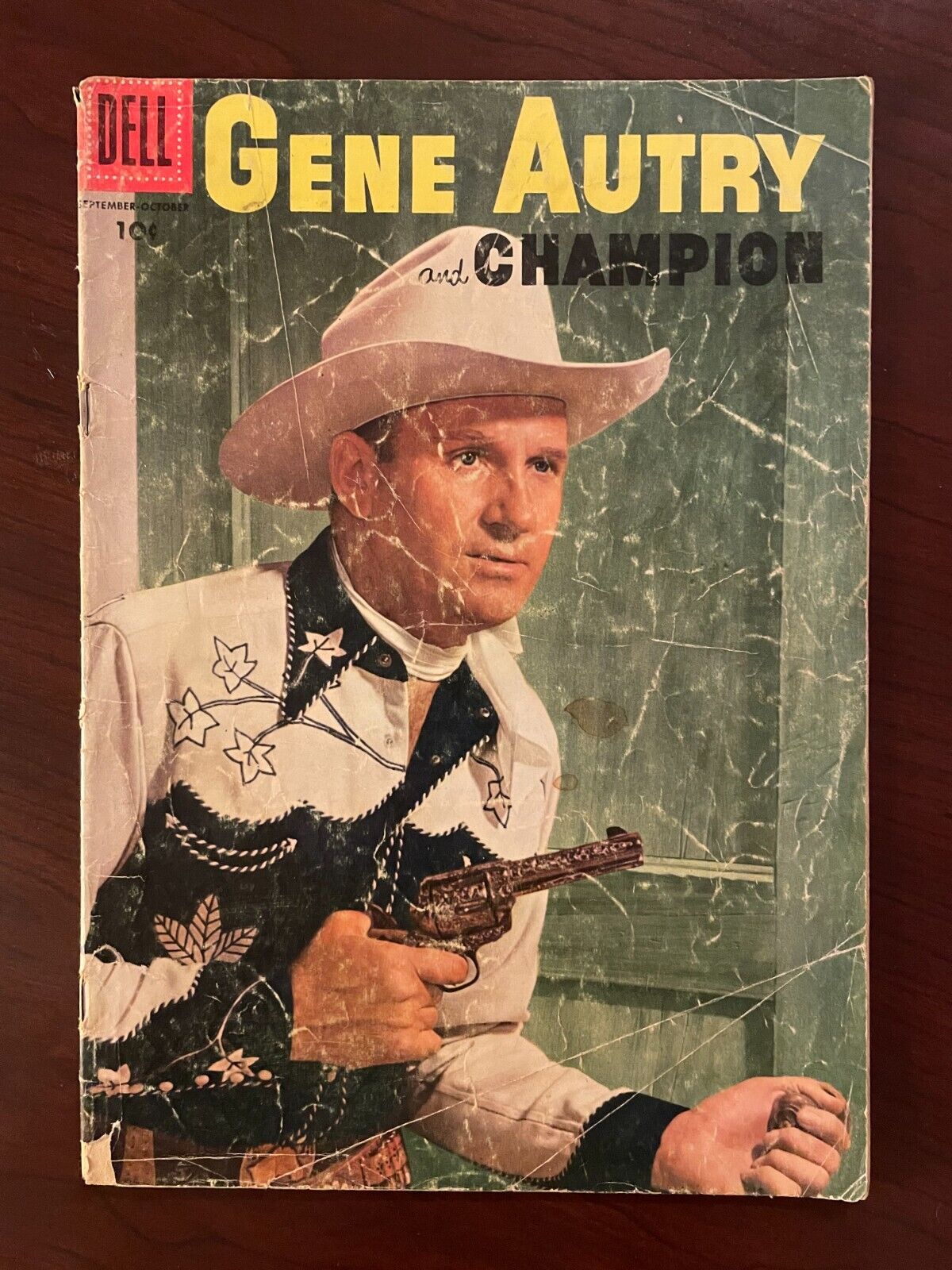 Gene Autry and Champion #111 (Dell 1956) Silver Age Singing Cowboy 2.0 GD