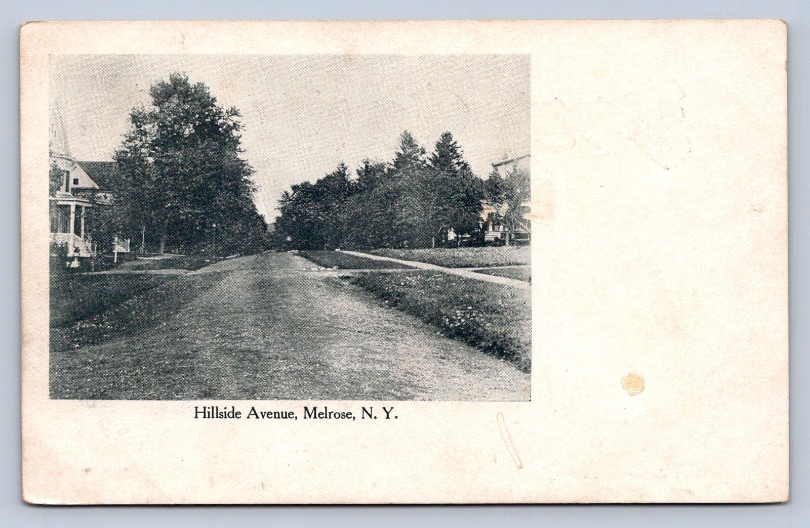 J88/ Melrose New York Postcard c1910 Schaghticoke Hillside Avenue Homes 462