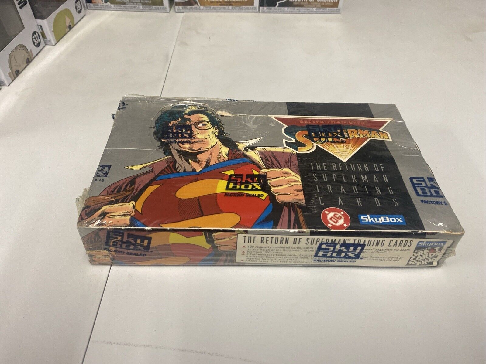 SkyBox 1993 The Return of Superman sealed Box