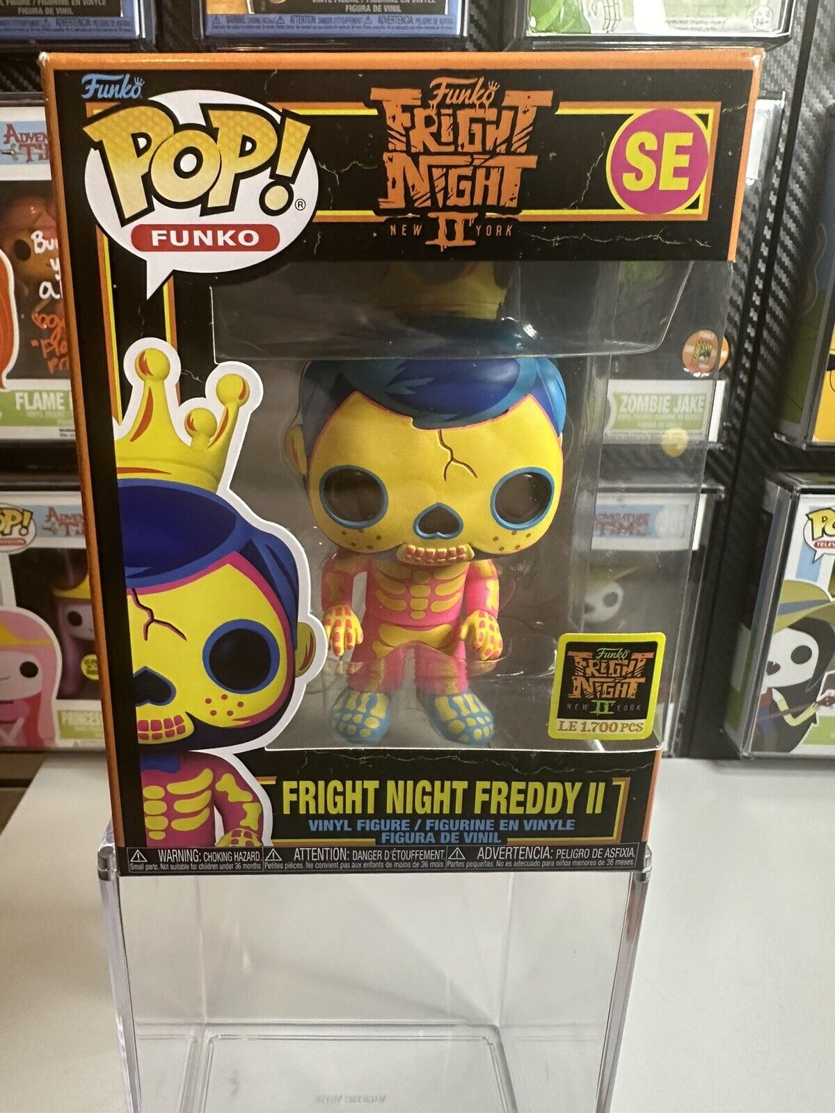 Funko Fright Night Freddy II Figure- Black light LE 1700