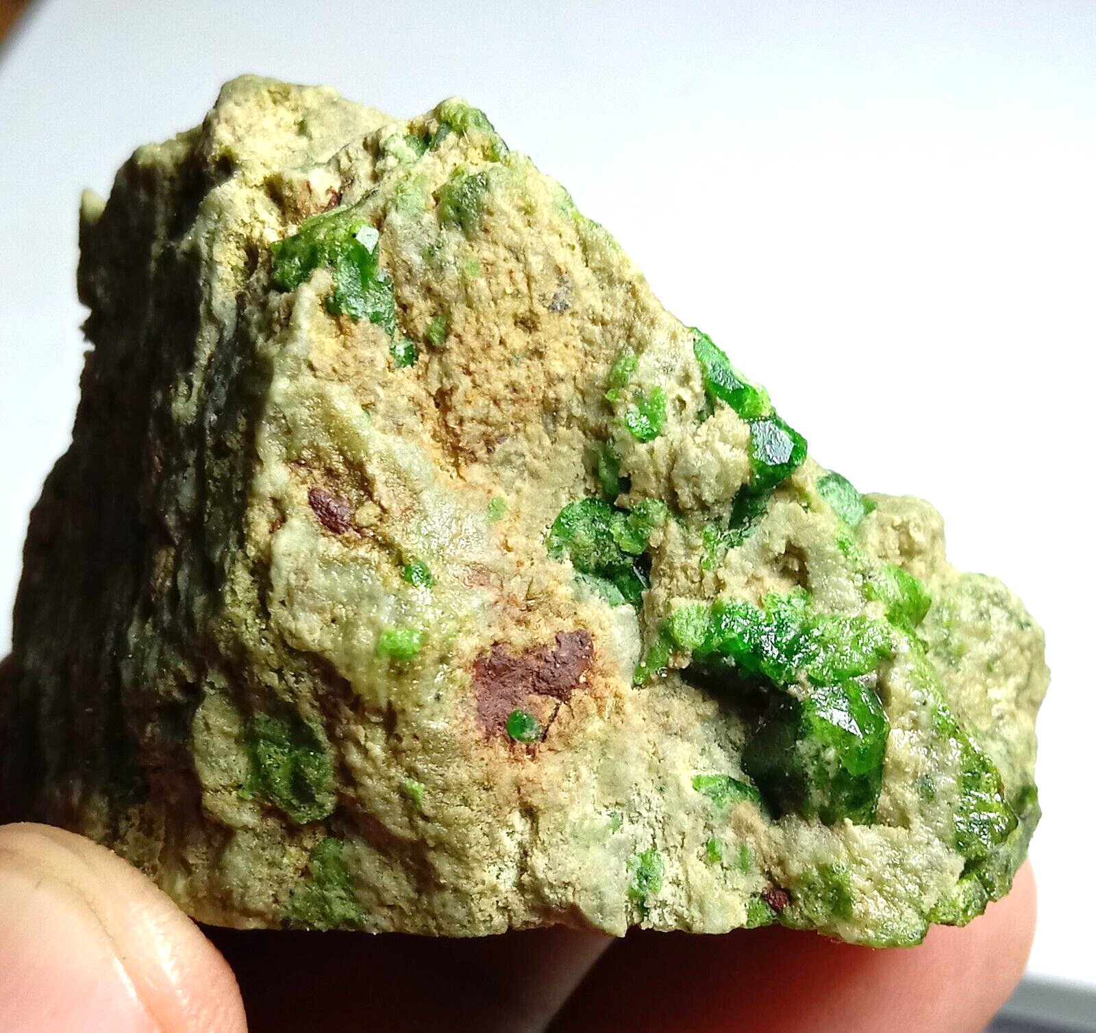 415 carats Beautiful Green Garnet crystal specimen @ Afghanistan
