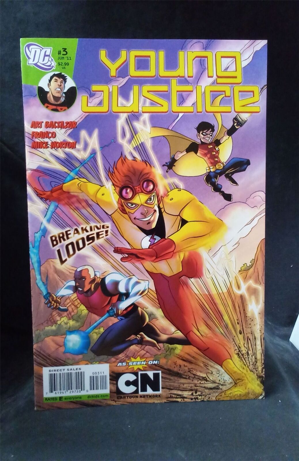 Young Justice #3 2011 DC Comics Comic Book 