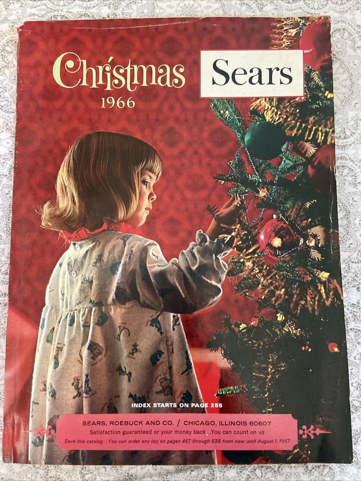 Vintage 1966 Sears, Roebuck And Co. CATALOG - Christmas SEARS 637 Pages Rare