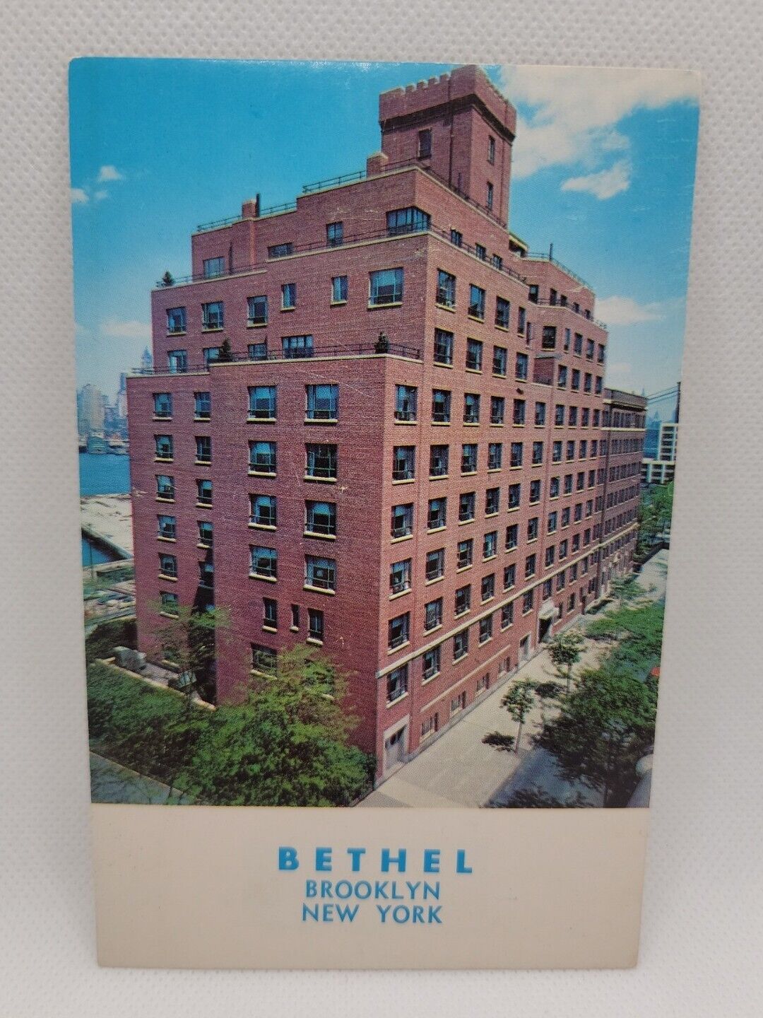 Vintage Postcard Brooklyn Bethel Watch Tower Bible Tract  Jehovah\'s Witnesses 