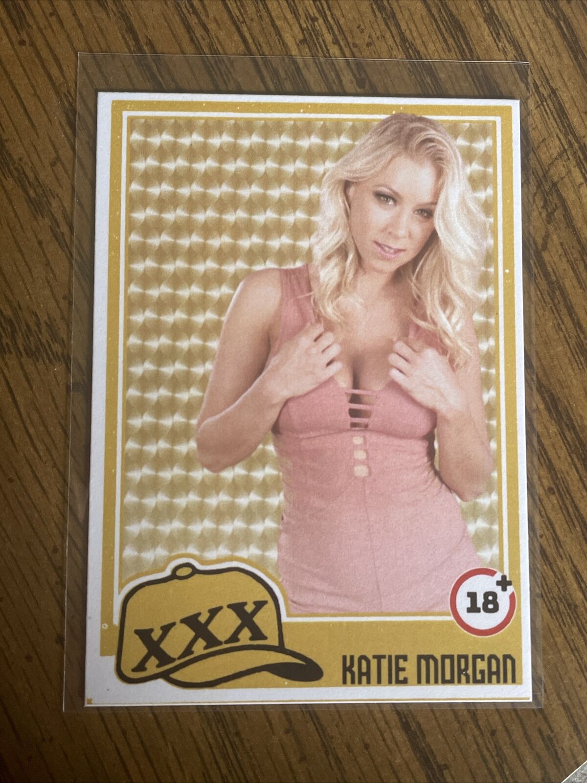 Katie Morgan Blank Back Trading Card Artist MPRINTS (GU12)