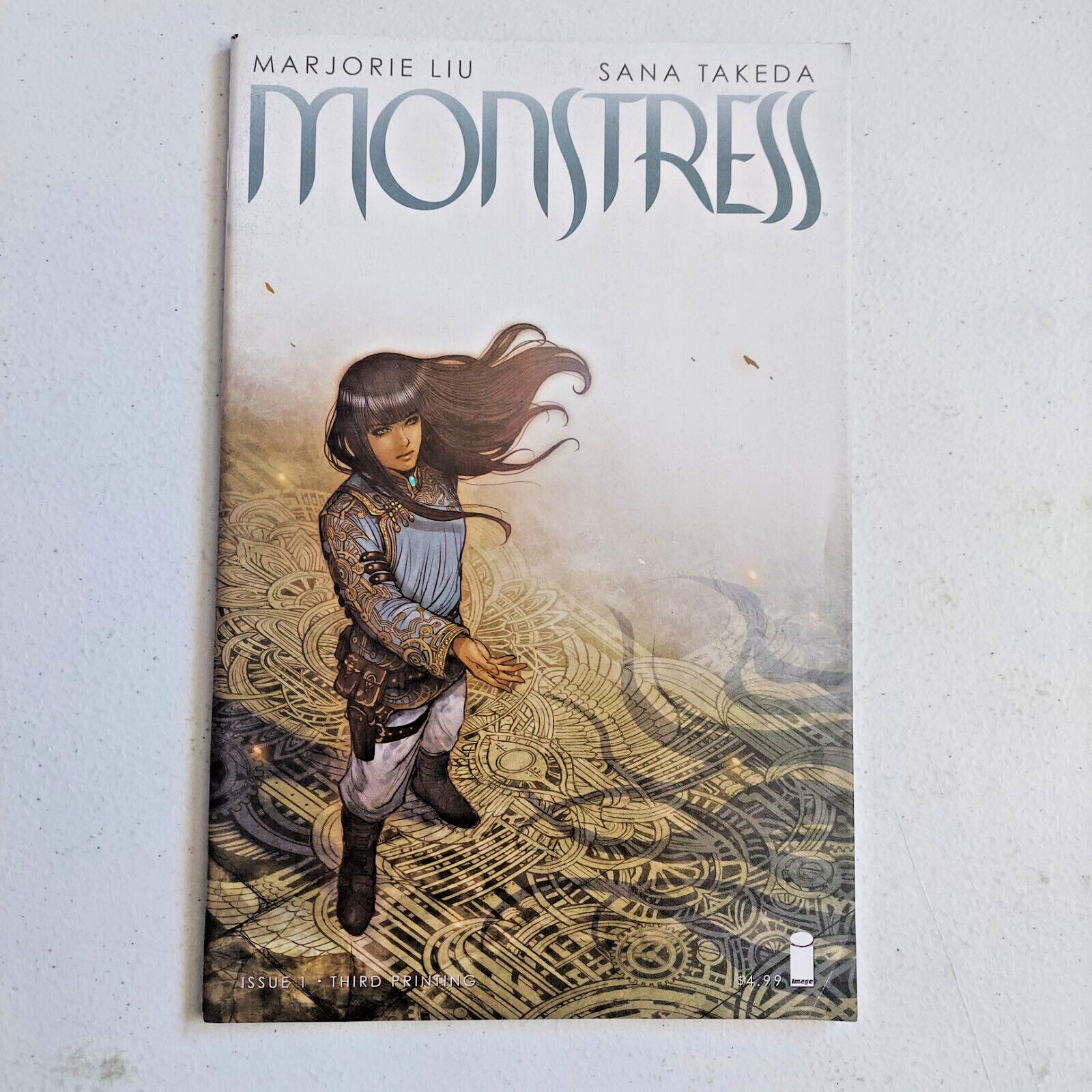 Monstress Issue 1 Third Printing Variant Cover  Image Comics 2015