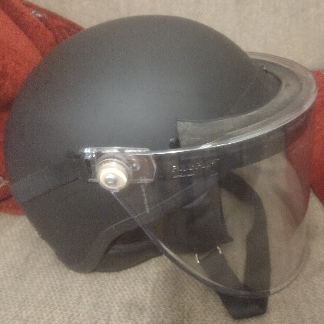 Riot Helmet With Face Shield (Great Condition)