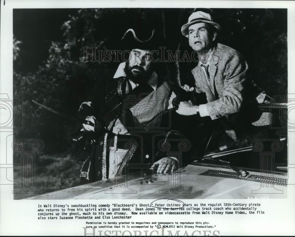 1967 Press Photo Peter Ustinov & Dean Jones star in \