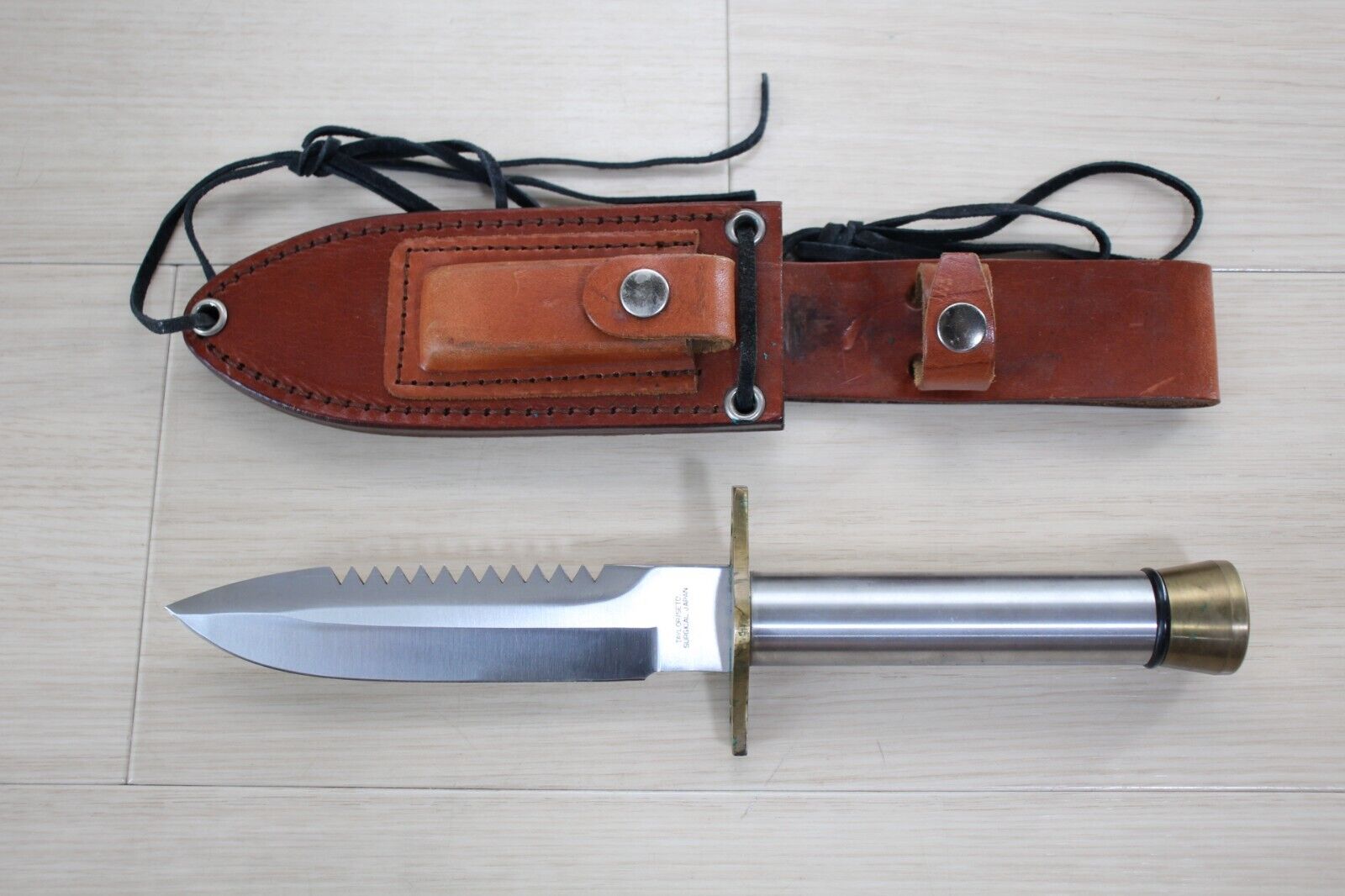 VINTAGE TAYLOR /SETO Cutlery IK-77 Survival Knife , Seki JAPAN  H27