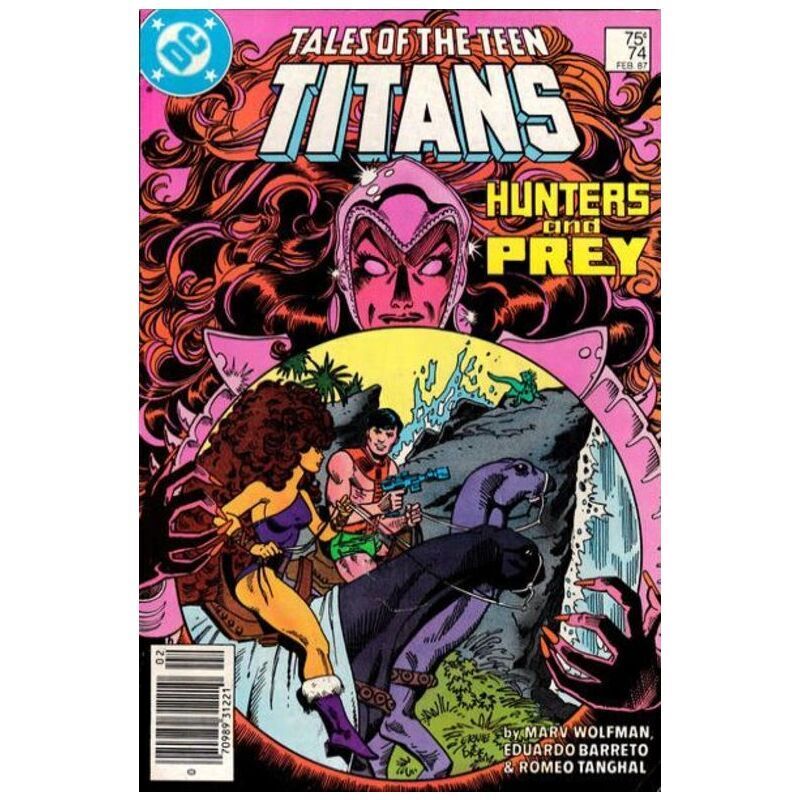 Tales of the Teen Titans #74 Newsstand in NM minus condition. DC comics [j^