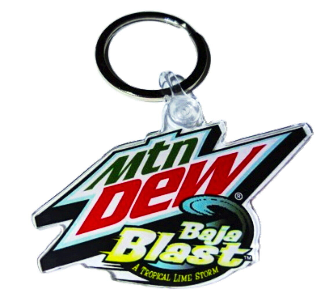 RARE Mtn Dew Baja Blast Keychain or Backpack Charm
