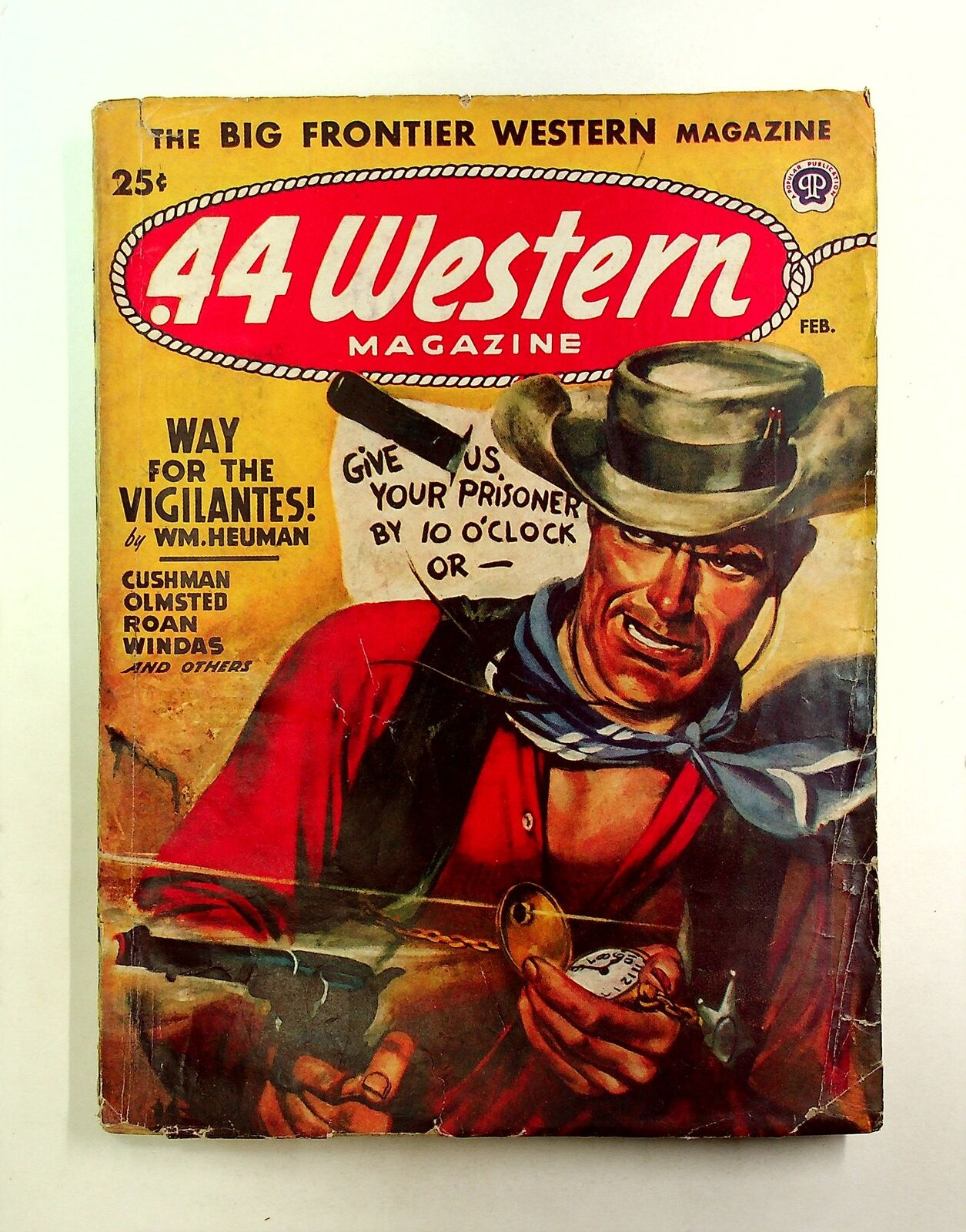 44 Western Magazine Pulp Feb 1948 Vol. 19 #4 VG- 3.5