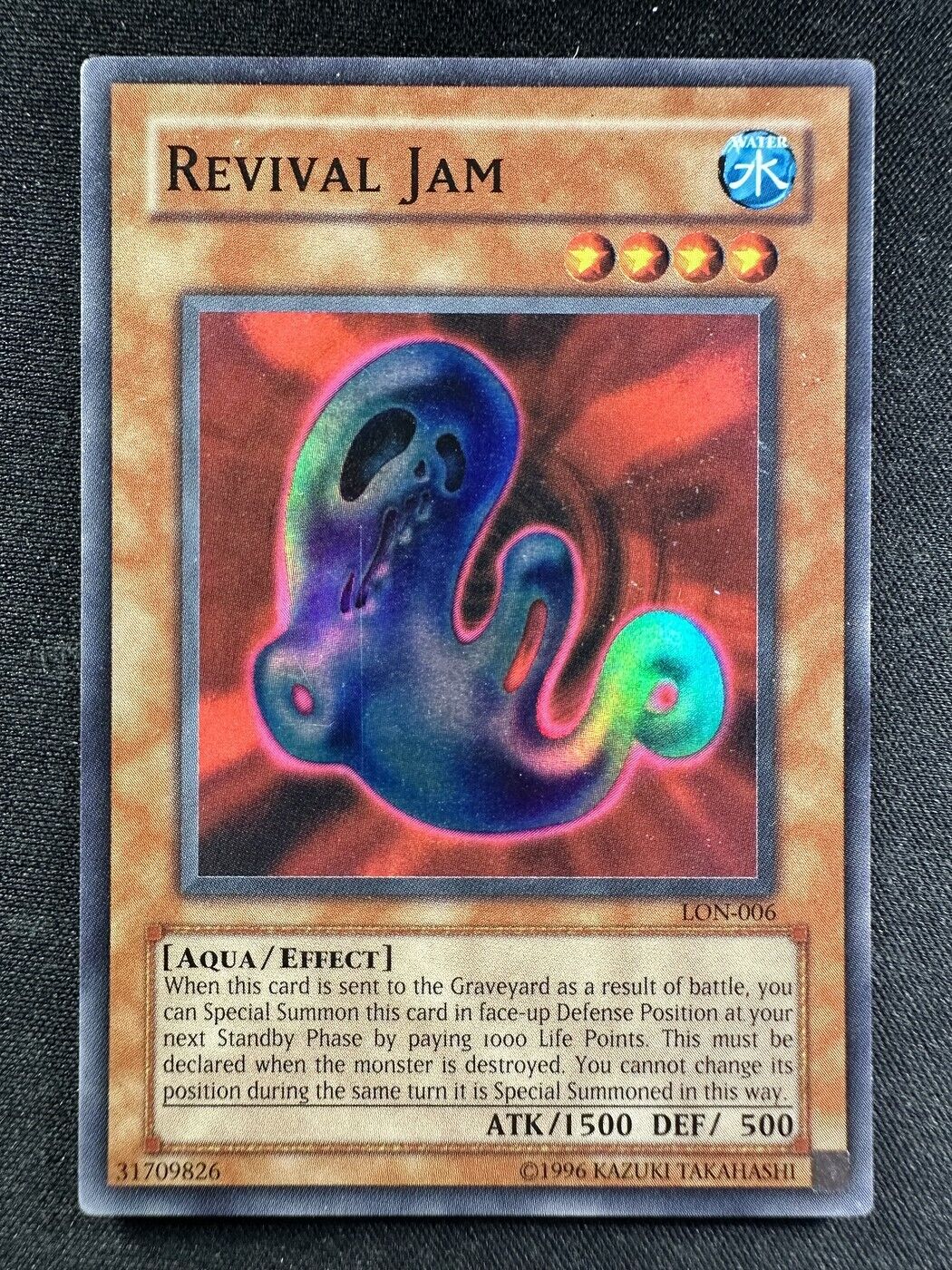 Yu-Gi-Oh TCG LON-006 Revival Jam Unlimited Super Rare Effect HP