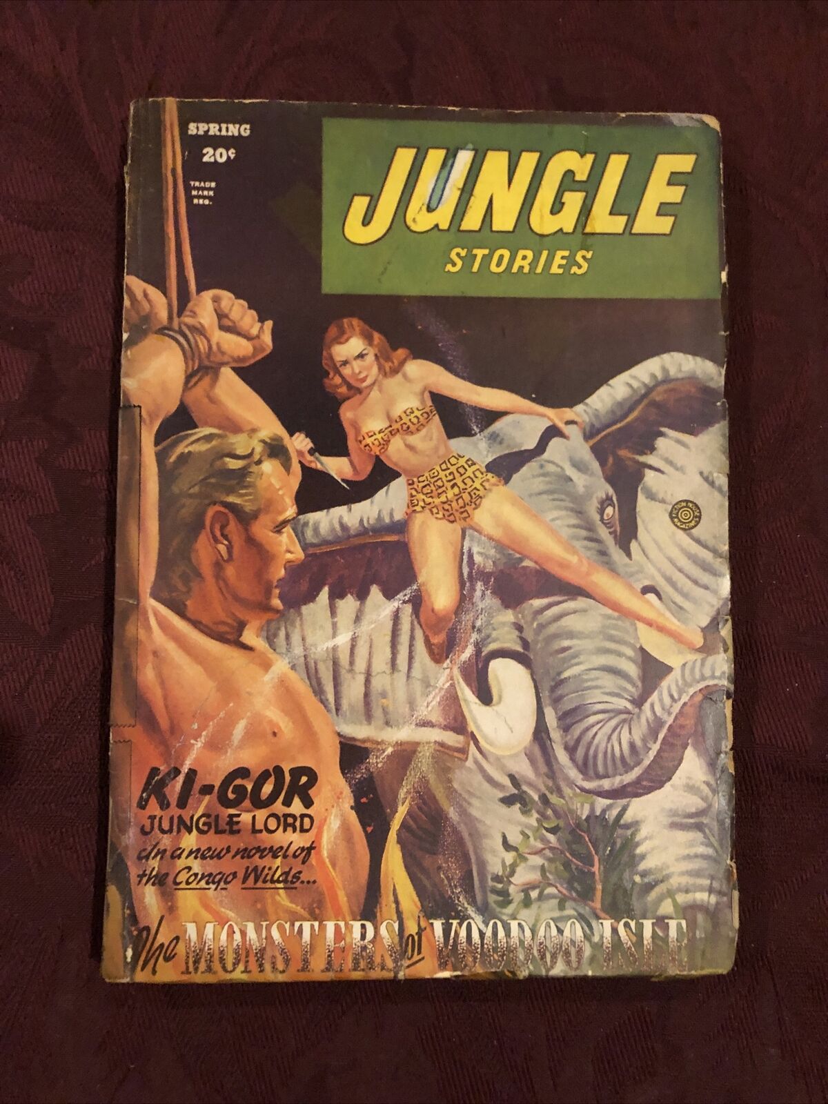Jungle Stories Pulp - Spring /1946 