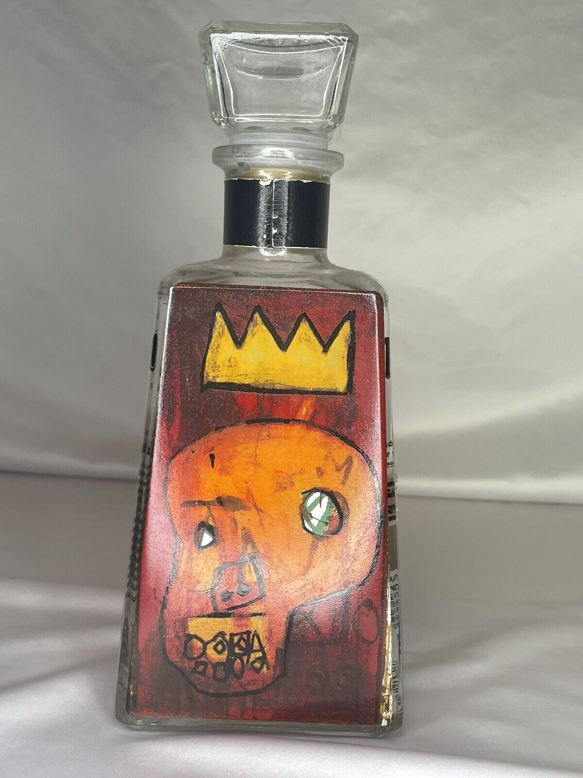 Basquiat Limited EDT. Empty Essential 1800 Tequila Bottle . Jean-Michel Basquiat