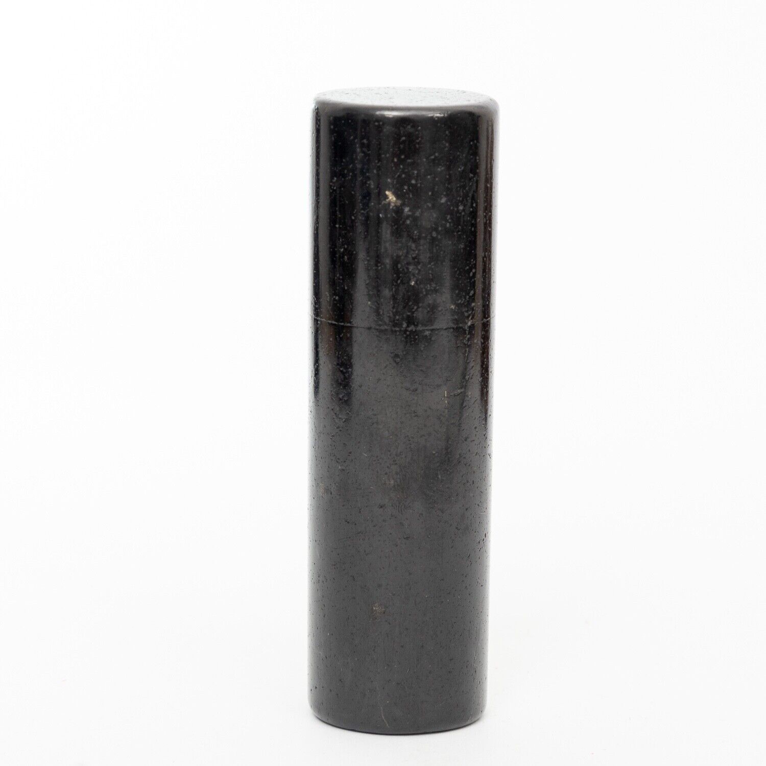 SHUNGITE polished Cylinder 5.47 oz healing chakra stone EMF protection chakra