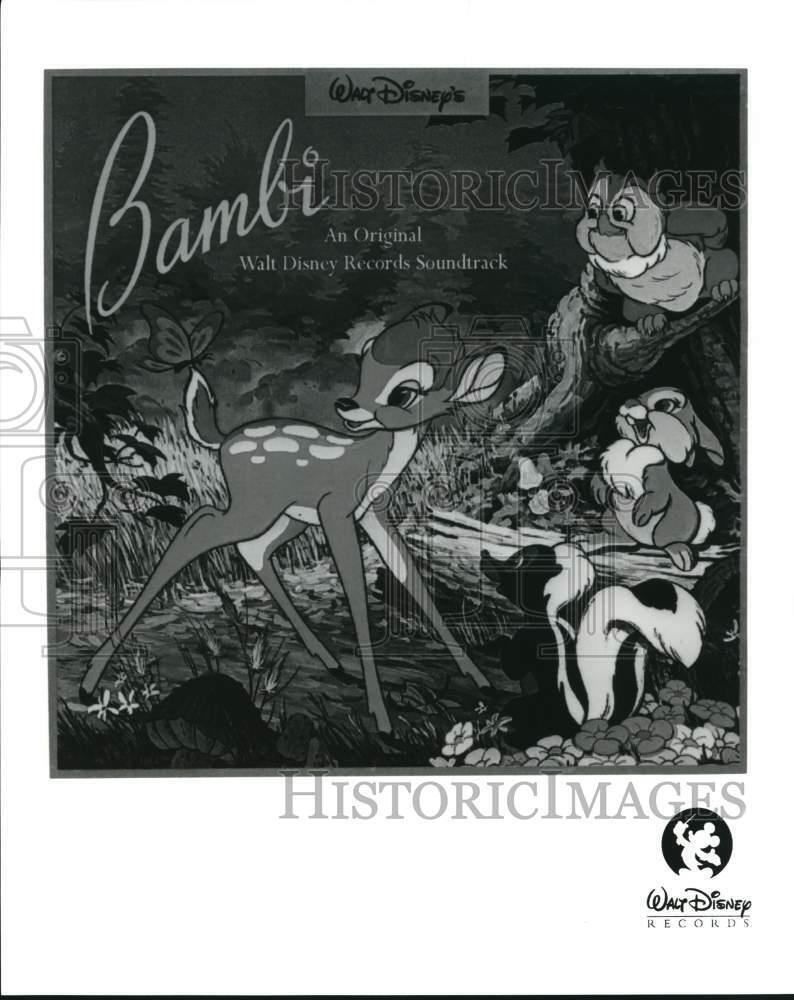 Press Photo Album of the Soundtrack of Walt Disney's Bambi - syp47968