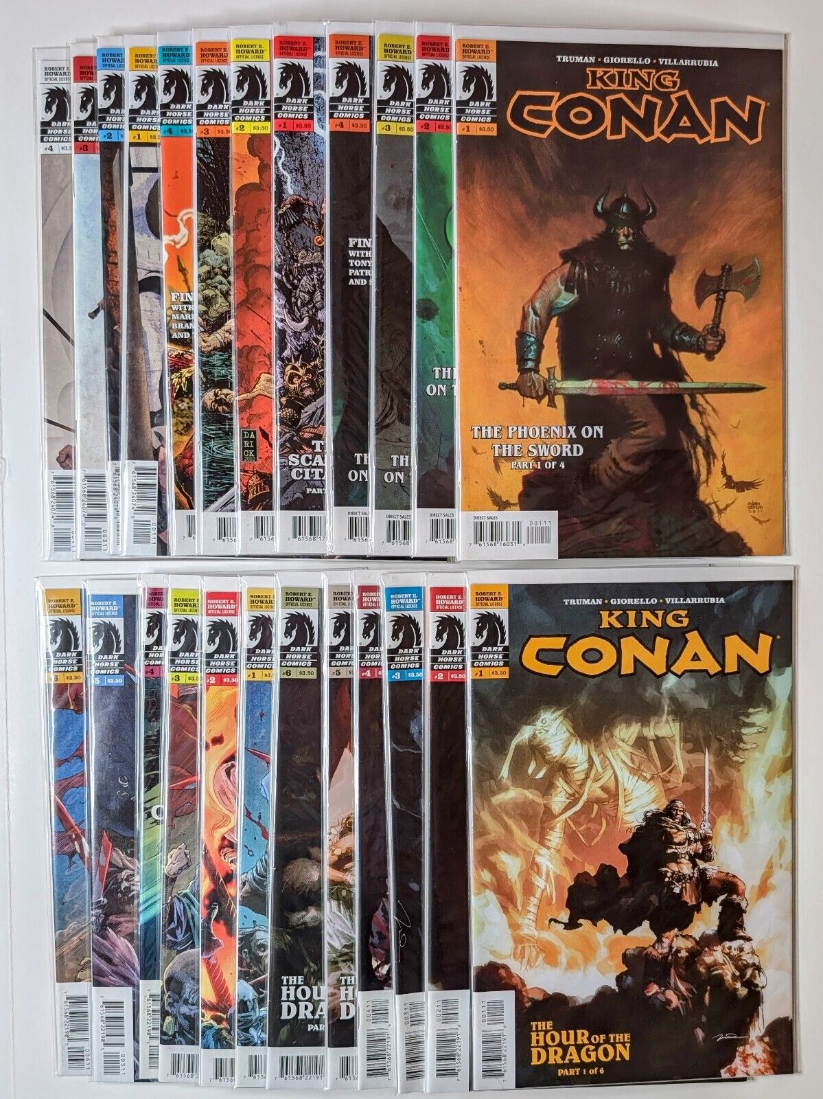 King Conan Complete Sets + People of the Black Circle (Dark Horse Lot 20 books)