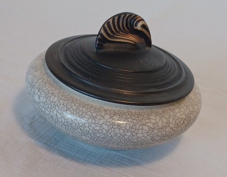 Andrew Mac Corkindale small Porcelain Studio Pottery  covered bowl 2010