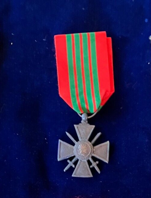 WW2 French Medal Cross of War 1939