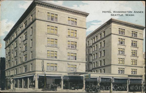1908 Seattle,WA Hotel Washington Annex King County Benham Indian Trading Co.