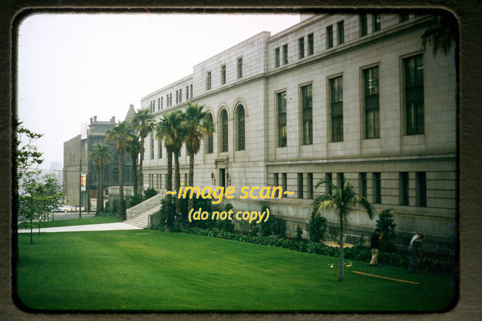 1957 Los Angeles, California, Buildings, Original 35mm Slide a15b